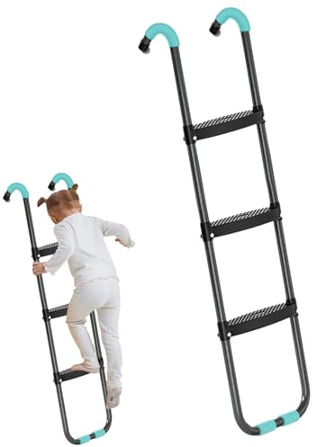 Trampoline Climber,2 Steps/3 Steps Wide Universal Trampoline Ladder - Parts Ladder for Children Kids