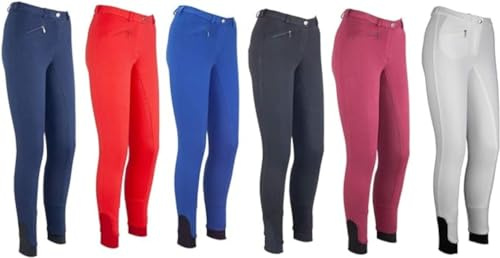 RL24 - Reithose für Damen Flex Basicline | Reiterhose mit Tasche & Silikon-Vollbesatz | elastische & atmungsaktive Vollbesatzreithose | Reitleggings in Vier Farben | Reitbekleidung in Größe 36-52