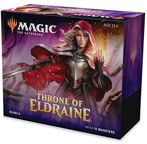 Magic: The Gathering Throne of Eldraine Bundle (Including 10 Booster Packs)