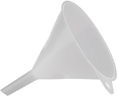 APS 30068 Imbuto, Ø 12 cm, altezza 14,5 cm, diametro passaggio 12 mm, plastica (PE), bianco, Made in Germany