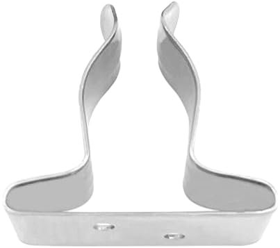 Federklemmenhalter, Edelstahl-Federklemmen, Bootshaken-Federklemmen, Ersatz-U-Clip-Halter, Federhalter-Clips, Boots-Hardware-Zubehör, Edelstahl-Klemmhalterungen, Feder