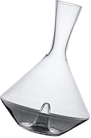 Garneck Distributeur de Vin Rouge en Verre Résistant la Casse Forme Créative, Élégant et Moderne, Fêtes et Autres Occasions