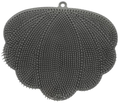 BELLIFFY Rückenschrubber mit Saugnapf Bürste Rücken Waschen Tpe Freihändig für Dusche Starke Saugnäpfe für Rücken und Füße