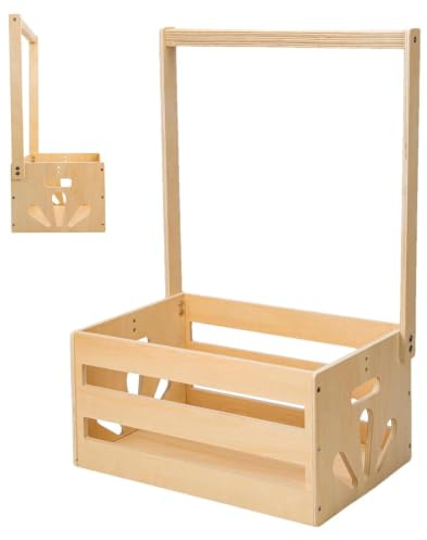 Cesta Shower Pequeño Cesto Portátil Manta Pañal Recuerdo Ropa Juguetes | Perchero Armario Almacenamiento Infantil Manta Ropa Juguetes para Bebé Revelación de Género Padres Niños