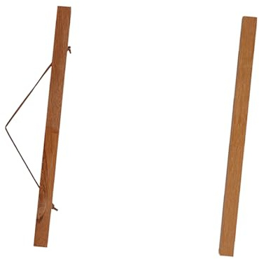 Marco para Carteles, Colgador Magnético para Carteles, Colgadores para Carteles con 4 Tiras de Madera, Colgador para Carteles de Aserrín para Carteles, Impresiones, Fotos, Tela