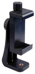 Tabanzhe Phone Tripod Mount-Smartphone Holder Adapter 360°Adjustable Mobile Phone Clamp Smartphone Camera Holder Bracket for Most Smartphones