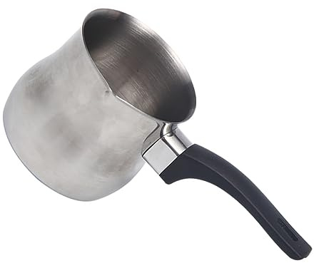 VALICLUD Pichet à Mousse De Lait Cylindrique 250 Ml En Acier Inoxydable, Tasse De Latte Art Robuste, Mousseur De Lait Pour Usage Domestique, Pour Café Et Cappuccino