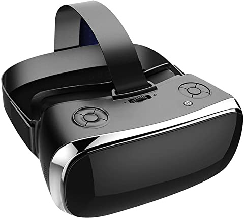 Lunettes de réalité virtuelle 3D avec manette de jeu, visionneuse de jeux vidéo à 360°, connectivité WiFi, prend en charge les films 3D et la lecture vidéo panoramique, pour adolescents et adultes