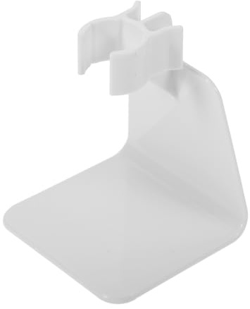 ASAKKURA Supporto per Lampada UV Unghie Portatile in Plastica Bianca, Mini Supporto Stabile per Asciugatura Smalto Manicure, Accessorio per Nail Art Professionale e Kit Unghie