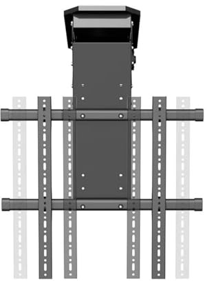 Elevador Eléctrico Motorizado for Montaje En Techo De TV, Control Remoto Giratorio, for Televisores De 50-85 Pulgadas, Altura Ajustable(DT600)