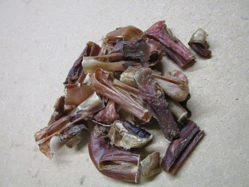 1 Kg Ochsenziemerabschnitte Ochsenziemer Abschnitte wie - Rinderkopfhaut Schweineohren Kausnack Kauartikel