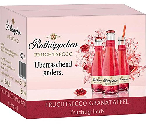 12 Flaschen Rotkäppchen Fruchtsecco Granatapfel a 200ml Piccolo