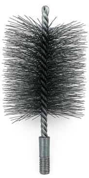 Ofenrohrbürste Drahtbürste Kaminbürste Kaminbesen Rohrbürste Schornsteinbürste aus V4A-Edelstahl Kaminkehrerqualität (Edelstahl V4A, 140mm)