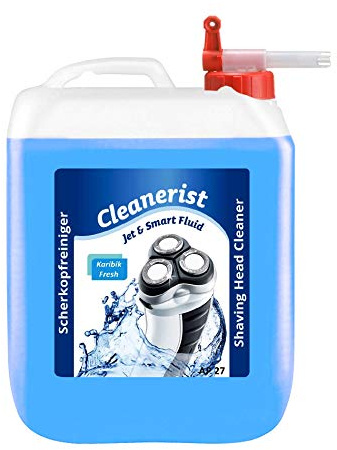 5 litri Cleanerist Jet & Smart Fluid liquido detergente compatibile con rasoio Philips con rubinetto di scarico Sabeu FLUXX®