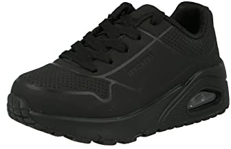 Skechers Uno Stand On Air, Scarpe da ginnastica Bambini e ragazzi, Black Synthetic Trim, 35 EU