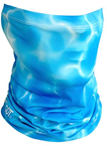 UPF 50+ Fishing Neck Gaiter - UV Face Mask Sun Protection for Men Women | Moisture-Wicking, Quick-Drying, Built-in SPF, UVA/UVB Blocking, Hunting Camo Design, Versatile Headwear