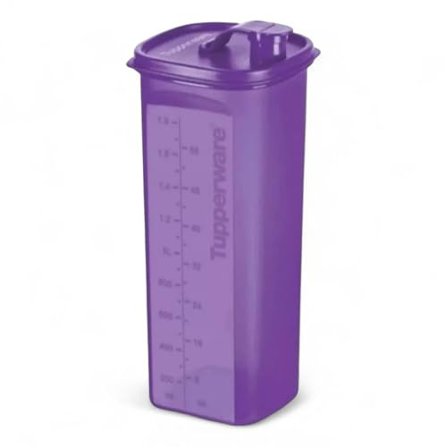Tupperware Quadratischer Kühlschrankkrug, 2 l, Traubenviolett