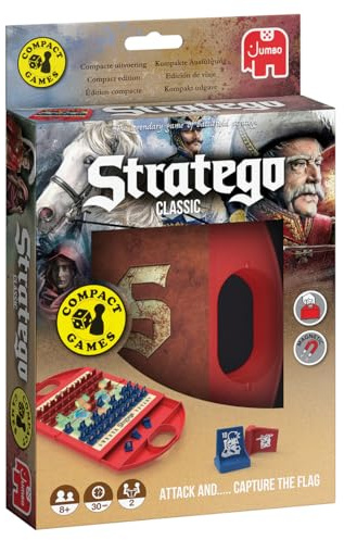 Stratego Compact - Reise-Edition - Brettspiel, ab 8 Jahren, 2 Personen