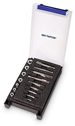 Uni Tapter® WH1000/16 Gewindebohrer-Aufnahme Satz 16 tlg. mit Handgewindebohrer von M3 - M12