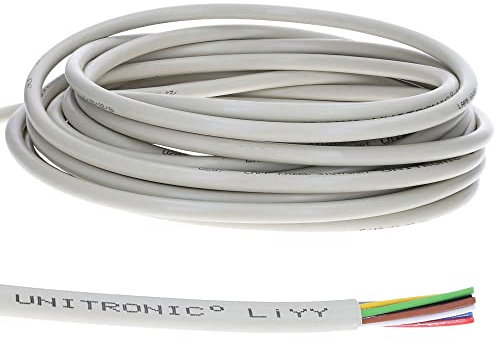 Lapp Cavo Dati UNITRONIC LiYY, 3 x 0,34 mm², PVC, Ignifugo, Per Ambienti Asciutti e Umidi, Ideale per Elettronica, Uso Versatile