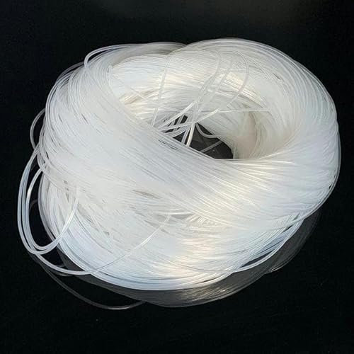 5/10 m transparenter Silikonschlauch, Innendurchmesser 0,5 1 1,5 2 2,5 3 3,5 4 mm, klar, 10 m, Innendurchmesser 4 mm, Außendurchmesser 10 mm
