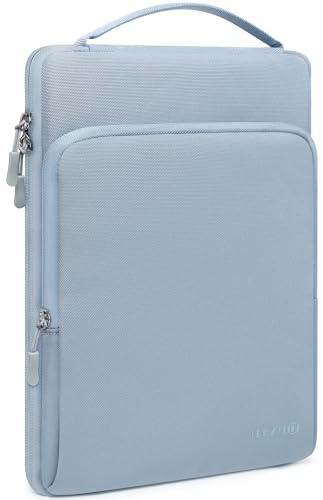 HYZUO 15-16 Zoll Laptop Tasche Hülle für MacBook Pro 16 M5, Blass Blau | für MacBook Pro 16 M5-M1 Pro/Max A3428 A3429 2026-2019, 15 Surface Book, Tasche für 15 15,6 Dell HP Lenovo Asus Acer
