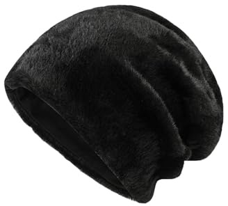 YM YOUMU Damen Kunstfellmütze, Pelzmütze, lässig, warm, Winter