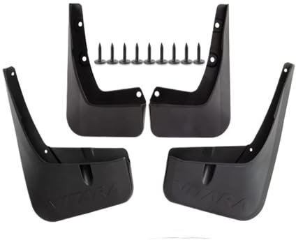 JCVXOELT Kit parafanghi anteriori e posteriori for auto, paraspruzzi, paraspruzzi, parafanghi, compatibili for Suzuki Vitara 2016-2023