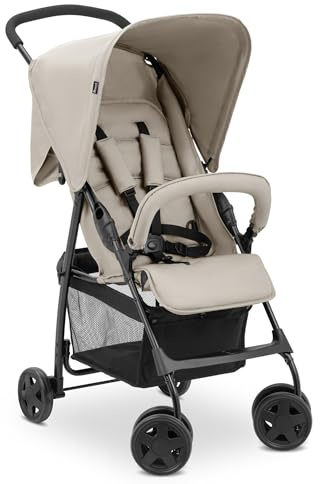 hauck Lightweight and Compact Travel Baby/Toddler Foldable Stroller, Sport, Beige