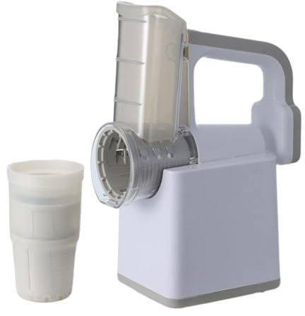 Multifunzionale Elettrico Grattugia per formaggio Portatile Insalata Maker Con 4 Diverse Forme Elettrico Shredde 40W Rotary Affettatrice elettrica mini trituratore mini Per frutta ele cibo