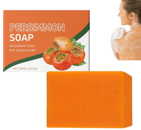 Kaki-Seife zur Entfernung von Körpergerüchen, Deodorant-Körperseife gegen den Geruch älterer Menschen, Beseitigung von Gerüchen für Frauen und Männer, tiefenreinigender, erfrischender Geruch (1pcs)