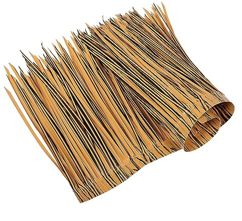 OFFSCH Tetto Di Paglia Artificiale Copertura Di Paglia Finta Decorazione Per Giardini E Paesaggi Modellabili Realistico E Durevole Resistente Al Sole Intenso Facile Da Usare