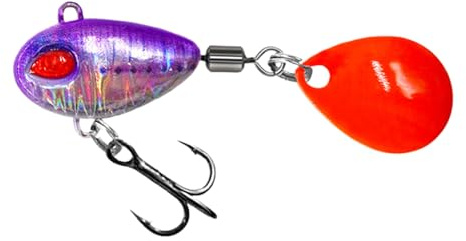 Yidueace Bassköder | Meeresangeln Jigs mit Haken | Angelzubehör Für Süßwasserangeln An Ufern, Flüssen, Und Boot Bei Outdoor Aktivitäten