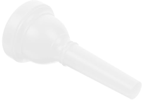 Cabilock Boquilla Ligera y Portátil Trombón Alto para Blanco de Plástico Abs Resistente y Fácil de Usar para Profesionales y Principiantes