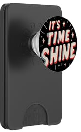 Pretty It's Time Shine - Costume per bambini e bambine PopSockets PopWallet per MagSafe
