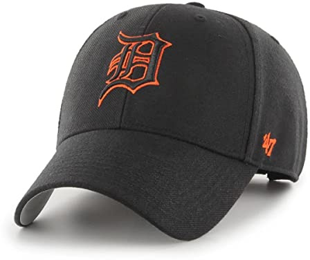 47 Detroit Tigers Black MLB Most Value P. Cap - One-Size