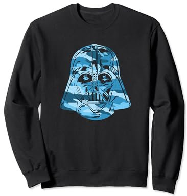 Star Wars Darth Vader Light Blue Camo Helmet Fill Sweatshirt