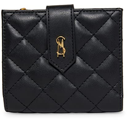 Steve Madden Damen JEM Bifold Kartenetui, Schwarz