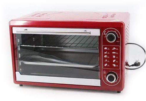 Four à Micro-Ondes Solo en Argent Tact Four électrique Simple intégré - Cuiseur à Four halogène à Convection de qualité supérieure en Acier Inoxydable Idéal pour rôtir, Cuire au Four Utile