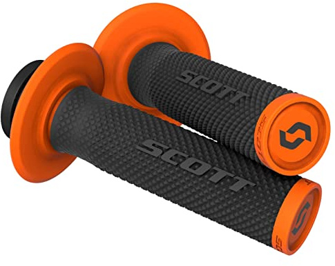 SCOTT SX II MX Motorrad Griffe inkl. Cam Set schwarz/orange