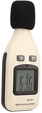 Dezibelmessgerät, Digitales Dezibelmessgerät 30-130 DBA Hochpräzises LCD-Display mit Datenspeicherung Schallpegelmesser Geräuschtester, Schall- und Geräuschmessgeräte