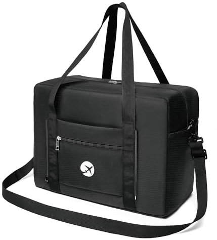 palamea Wizzair Handgepäck 40x30x20, 25L Faltbare Reisetasche Handgepäck Tasche für Flugzeug Handgepäck Koffer für Eurowings