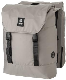 AGU DWR Doppelte Fahrradtasche Urban Elephant Grau 36L