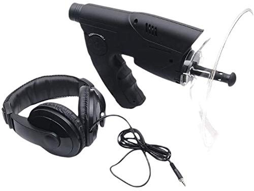 MYVVKIA Tragbares Parabolmikrofon-Monokular, Monokular X8 Bionic Ear Vergrößernder Monokular-Schallverstärker, Digitales Gerät zur Naturbeobachtung und zum Abhören für Outdoor-Ak