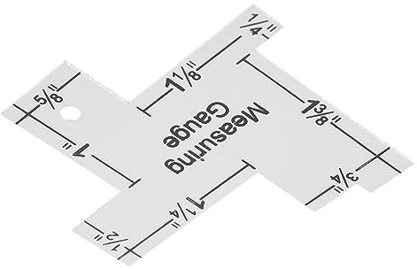 HAWILLOSCH Metall Schneidelineal Für Quilting Nähvorlagen Aus Stabilem Aluminium Mehrseitiges Design Für Patchwork Und Näharbeiten