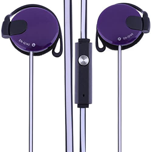 Fir Wired Helmet -Clip – Clip Headphones for Running, Wired Sports Earphones, Wired Sports Headphones, Portable Easter Hook Sports Headphones, 3.5 mm – PO Supplies