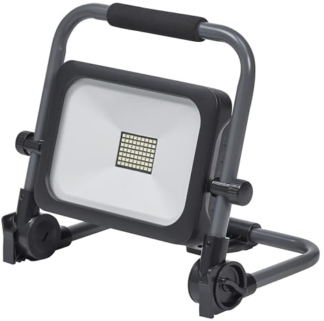 Osram Projecteur de travail LED VAL BAT, gris foncé/noir, 30W, 3000lm, | LED WORKLIGHT VALUE BATTERY R-STAND, Outdoor Lighting (Special), Noir/Gris, 15000 h, pack de 1