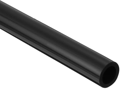 sourcing map Silicone Tubing 3/8(9mm) ID x 1/2(12mm) OD 4.9Ft Black | Silicone Rubber Tube Air Hose Water Pipe for Pump Transfer