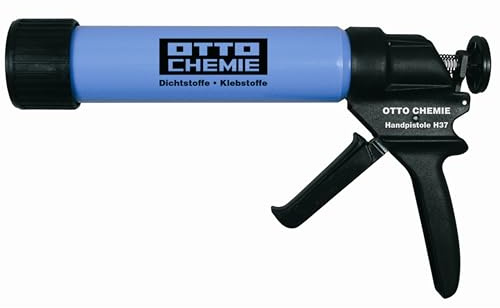 OTTO Handpress-Pistole H 37 – Profi-Kartuschenpresse 310 ml | 18:1 Übersetzung | Leicht, robust, für Silikon, PU, Acryl | Premium-Auspressgerät