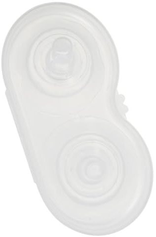 Supvox Silikon Brustwarzenschutz Stillzubehör für Stillende Mütter mit Realistischem Design und Beißschutz Inklusive Aufbewahrungsbox und Mutter